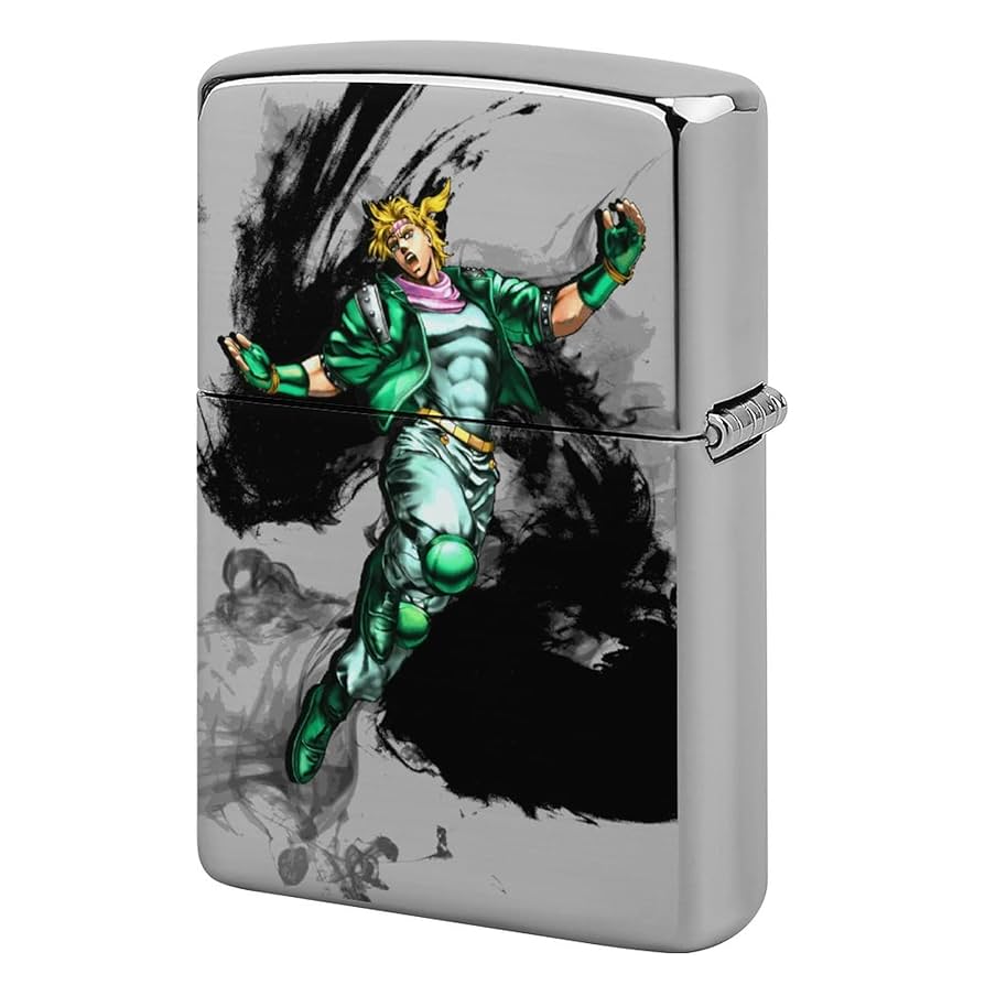 ジョジョの奇妙な冒険　オイルライター　zippo 風　JP40 ジョジョの奇妙な冒険 オイルライター ZIPPO 風 ジョセフ